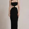 Bec&Bridge COYOTE MIDI DRESS - BLACK
