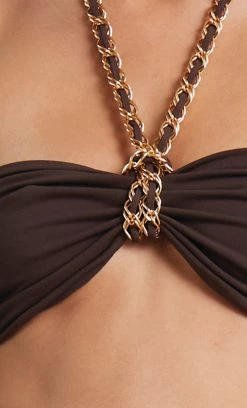 Bec&Bridge JOELENE TOP - COGNAC Tops