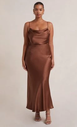 Bec&Bridge NEW CITRUS SWEETIE TOP - CHOCOLATE