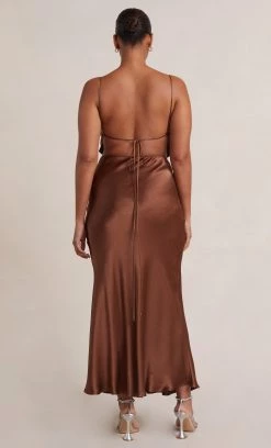 Bec&Bridge NEW CITRUS SWEETIE TOP - CHOCOLATE