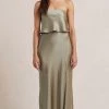 Bec&Bridge THE DREAMER STRAPLESS TOP - SAGE