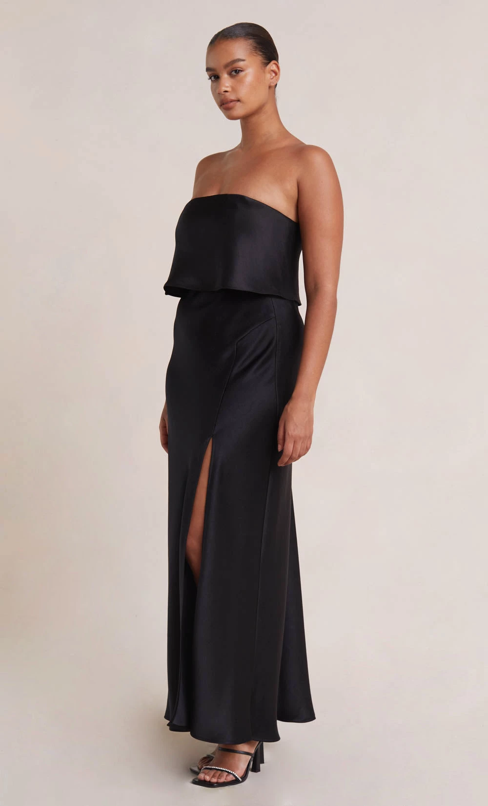 Bec&Bridge Australian Made THE DREAMER STRAPLESS TOP - BLACK 2 Bec&Bridge Australian Made THE DREAMER STRAPLESS TOP - BLACK