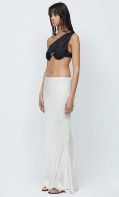 Bec&Bridge EVANGELINE MAXI SKIRT - ECRU AAFW RUNWAY EDIT
