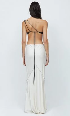 Bec&Bridge EVANGELINE MAXI SKIRT - ECRU AAFW RUNWAY EDIT