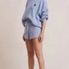 Bec&Bridge TYLER KNIT SHORT - SILVER BLUE