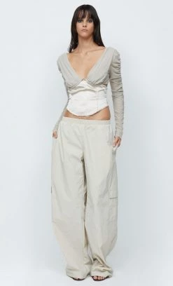 Bec&Bridge ADRIANNA PANT - ECRU