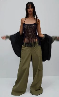 Bec&Bridge MADDY KNIT HALTER TOP - INK 8 Bec&Bridge MADDY KNIT HALTER TOP - INK