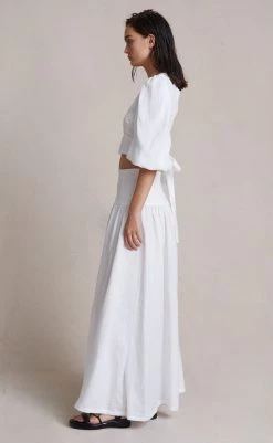 Bec&Bridge ARLINGTON TOP - IVORY Tops