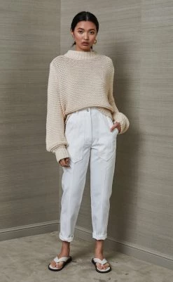 Bec + Bridge ELSA KNIT JUMPER - OATMEAL