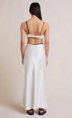 Bec&Bridge TOI ET MOI MIDI DRESS - IVORY