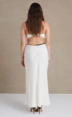 Bec&Bridge TOI ET MOI MIDI DRESS - IVORY