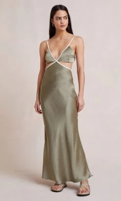 Bec&Bridge VERONIQUE MAXI DRESS - SAGE