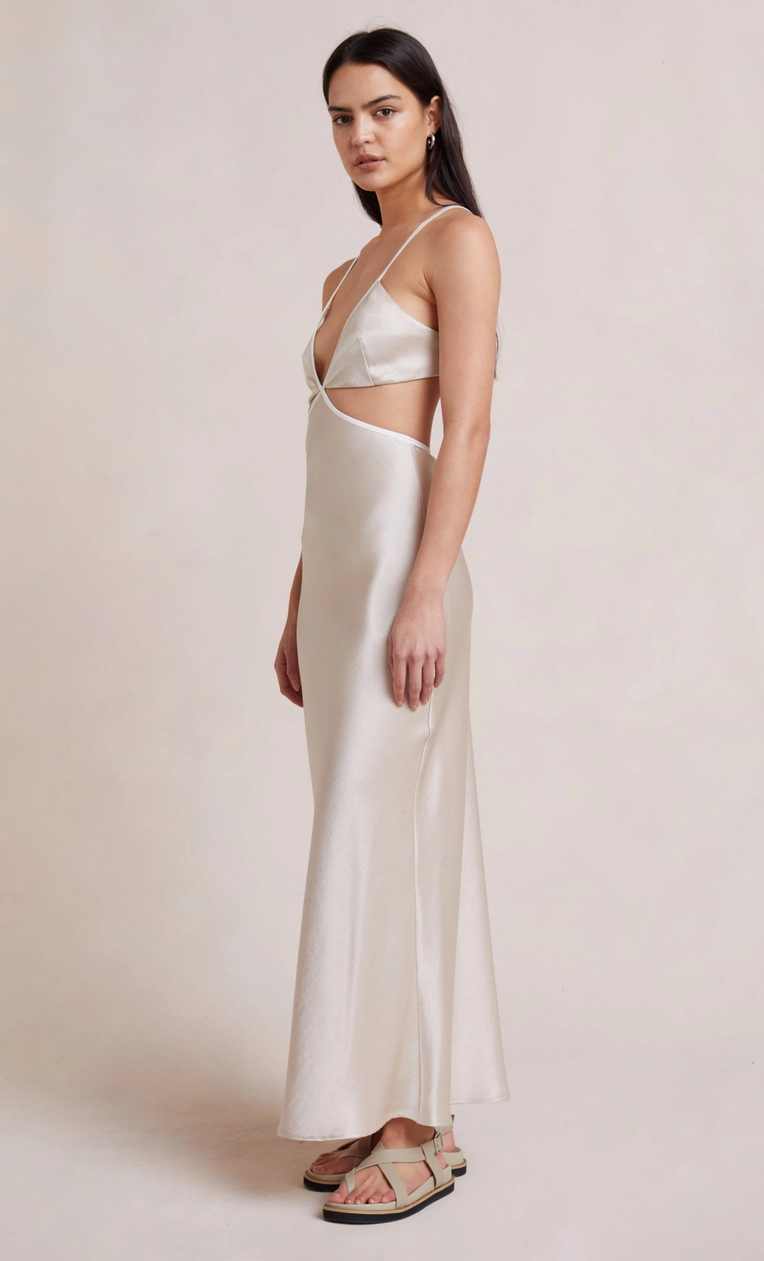 Bec&Bridge VERONIQUE MAXI DRESS - SAND 4 Bec&Bridge VERONIQUE MAXI DRESS - SAND