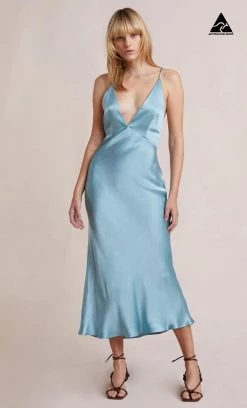 Bec&Bridge MARLEY MIDI DRESS - SEA SPRAY