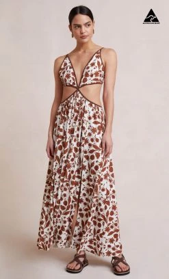 Bec&Bridge PHILLIPA MAXI DRESS - PRINT Dresses