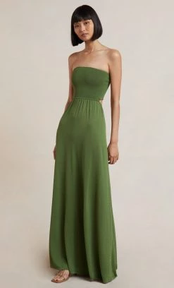 Bec&Bridge Dresses MIRANDA KNIT DRESS - OLIVE