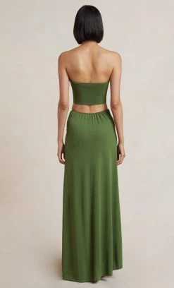 Bec&Bridge Dresses MIRANDA KNIT DRESS - OLIVE