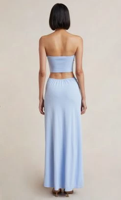 Bec&Bridge MIRANDA KNIT DRESS - SKY BLUE