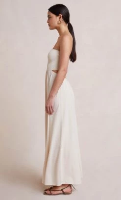 Bec&Bridge MIRANDA KNIT DRESS - CREAM