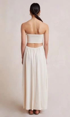 Bec&Bridge MIRANDA KNIT DRESS - CREAM