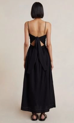 Bec&Bridge ALINA MIDI DRESS - BLACK Dresses