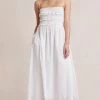 Bec&Bridge ALINA MIDI DRESS - IVORY