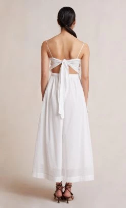 Bec&Bridge ALINA MIDI DRESS - IVORY
