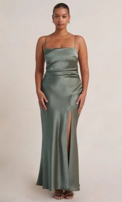 Bec&Bridge NADIA MAXI DRESS - KHAKI