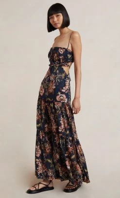 Bec&Bridge LORI TIE MAXI DRESS - PRINT Dresses