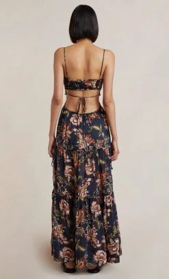 Bec&Bridge LORI TIE MAXI DRESS - PRINT Dresses