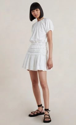 Bec&Bridge ALINA MINI DRESS - IVORY