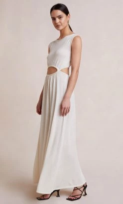 Bec&Bridge Dresses JIMI KNIT DRESS - CREAM