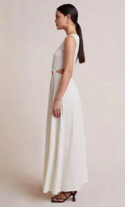 Bec&Bridge Dresses JIMI KNIT DRESS - CREAM