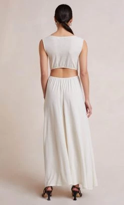 Bec&Bridge Dresses JIMI KNIT DRESS - CREAM