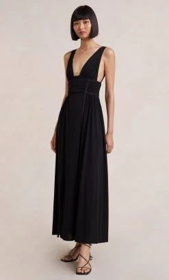 Bec&Bridge GWEN MAXI DRESS - BLACK Dresses
