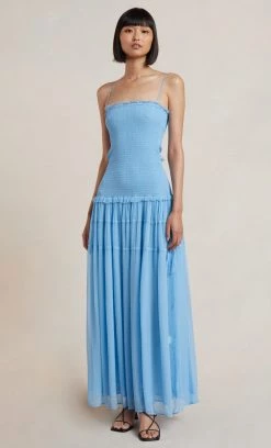 Bec&Bridge CHARLOTTE CUT OUT MAXI DRESS - SKY BLUE