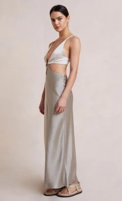 Bec&Bridge FELIX V MAXI DRESS - STONE MULTI Dresses