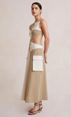 Bec&Bridge Dresses ARTIE MIDI DRESS - MULTI