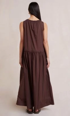 Bec&Bridge CARLA MAXI DRESS - CHOCOLATE Dresses 10 Bec&Bridge CARLA MAXI DRESS - CHOCOLATE Dresses