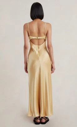 Bec&Bridge CARRIE MAXI DRESS - MULTI YELLOW Dresses