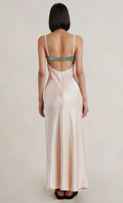 Bec&Bridge CARRIE MAXI DRESS - MULTI GREEN