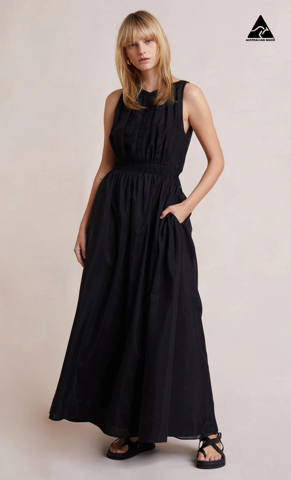 Bec&Bridge MILLIE MAXI DRESS - BLACK 1 Bec&Bridge MILLIE MAXI DRESS - BLACK