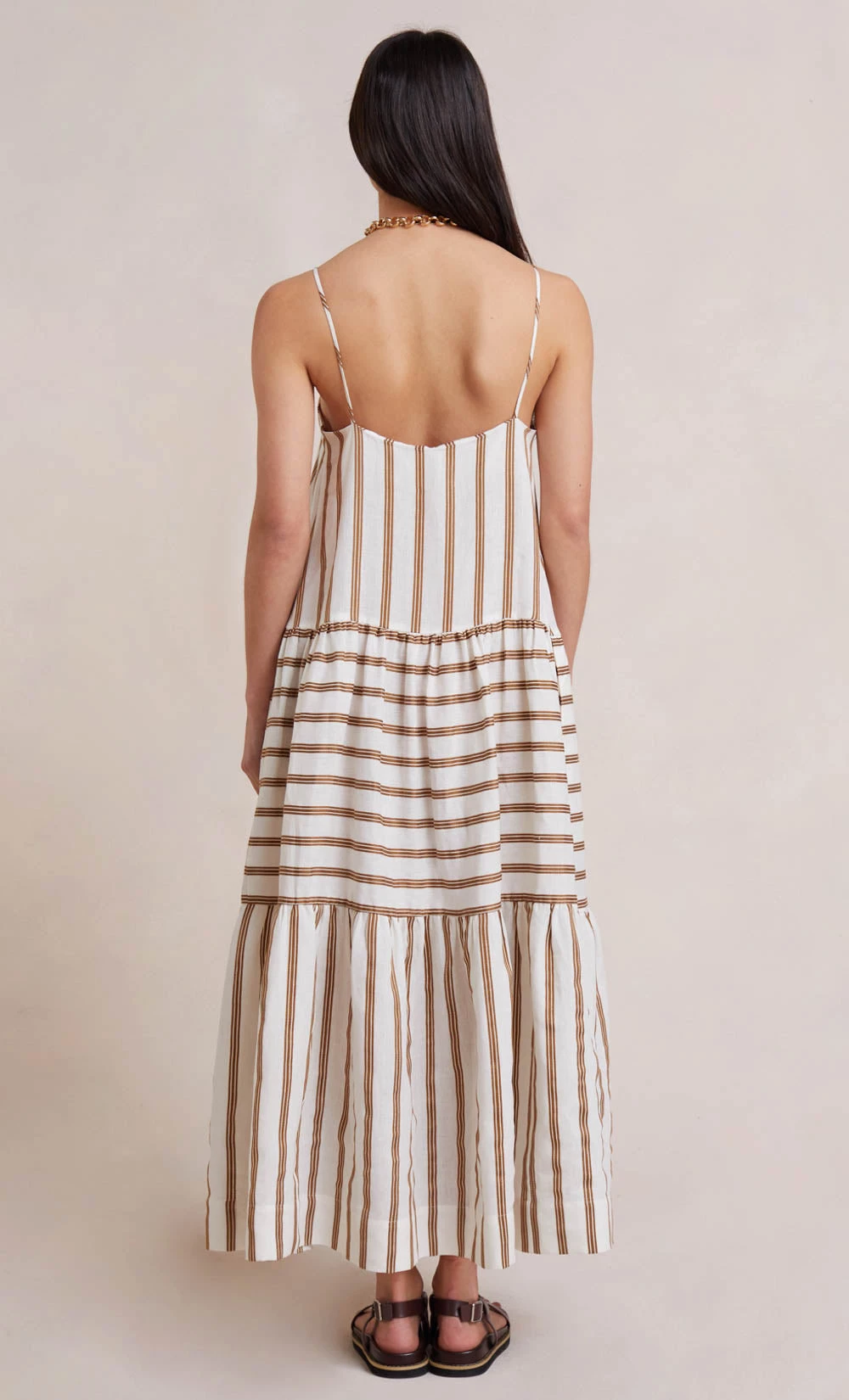 Bec&Bridge DALLAS MIDI DRESS - STRIPE 4 Bec&Bridge DALLAS MIDI DRESS - STRIPE