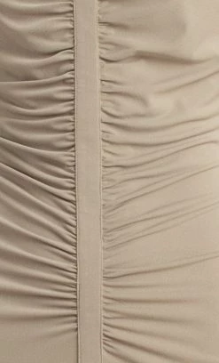 Bec&Bridge SESAME SHORT SLEEVE MAXI DRESS - SESAME