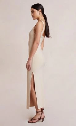 Bec&Bridge IRIS MIDI DRESS - MACADAMIA