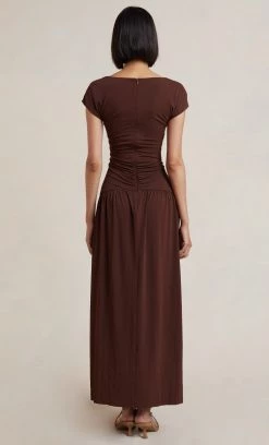 Bec&Bridge GIANNA MAXI DRESS - CHOCOLATE NEW 16 Bec&Bridge GIANNA MAXI DRESS - CHOCOLATE NEW
