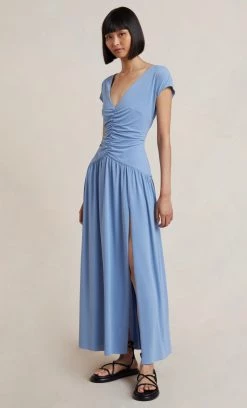Bec&Bridge GIANNA MAXI DRESS - DUSK BLUE