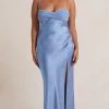 Bec&Bridge JULIETA MAXI DRESS - DUSK BLUE NEW