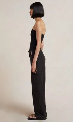 Bec&Bridge MARLEY KNIT TOP - BLACK