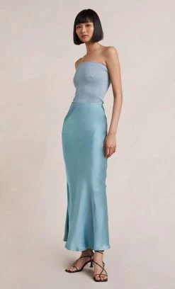 Bec&Bridge Tops MARLEY KNIT TOP - BLUE